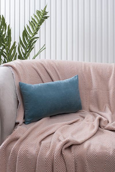 ASDİVA Panoroma Petrol Flat Simple Husă de pernă Potrivită pentru procesare Punch (Punch) Față de pernă decorativă 30x50