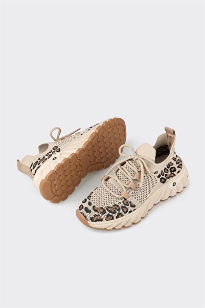 Elle Shoes Taba Kadın Spor Ayakkabı