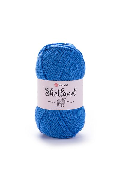 Yarnart Shetland - Ață de tricotat manual Blue-526