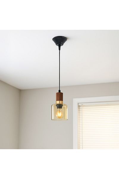 Correx Simurg Single Glass Pendant Lamp Set