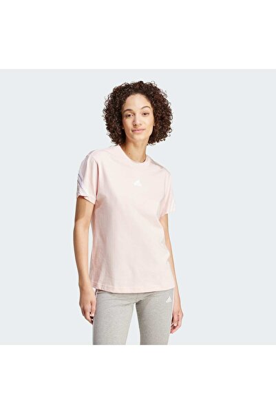 adidas W FI 3S TEE SANPI Ροζ γυναικείο κοντομάνικο μπλουζάκι