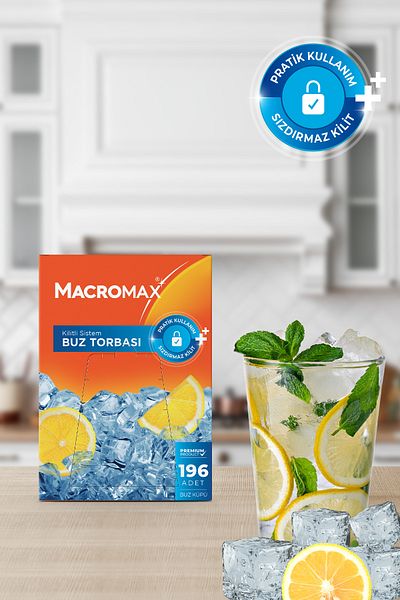 MACROMAX Ice Bag 196 Cubes