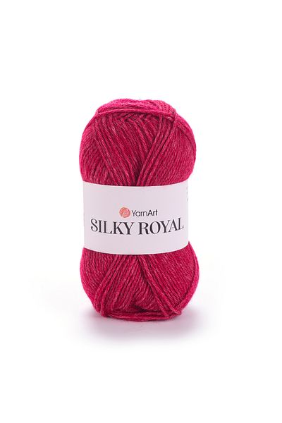 Yarnart Silky Royal - Πλεκτό Χέρι Νήμα Ρόδι-433