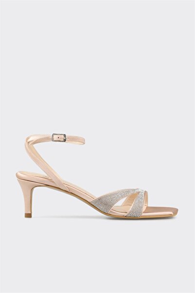 Elle Shoes Vizon Kadın Günlük Sandalet