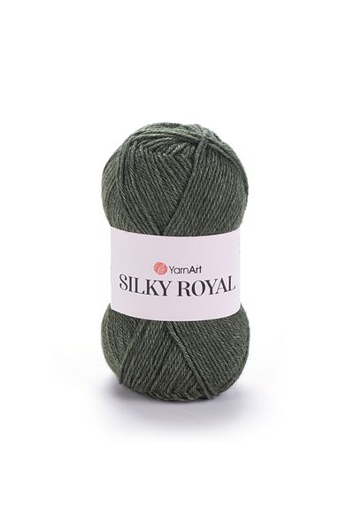 Yarnart Silky Royal - Πλεκτό Χέρι Νήματα Mold Green-446