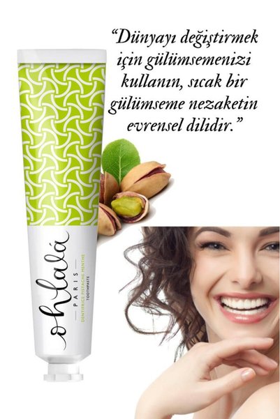 OHLALA Pistachio Mint (ANTEP FISTIĞI-NANE) Diş Macunu 75ml