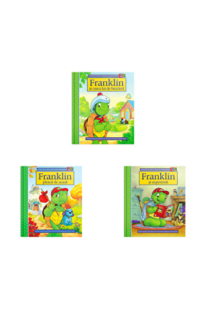 Editura Katartis Colecția Franklin Tv, Set 3 Cărți, Încredere Și Prietenie, P...