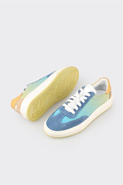 Elle Shoes Mavi Kadın Spor Ayakkabı