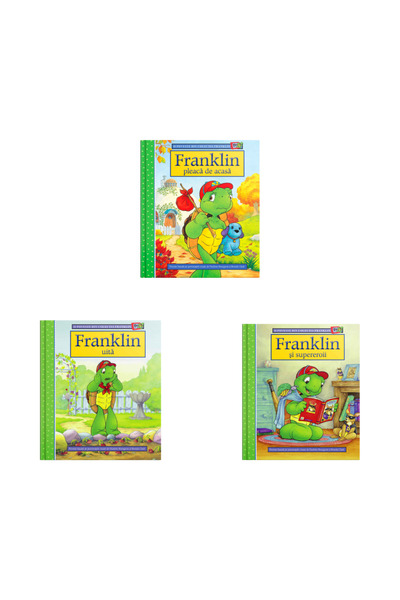 Editura Katartis Colectia Franklin TV, Set 3 carti, Emotii, alegeri, prieteni...