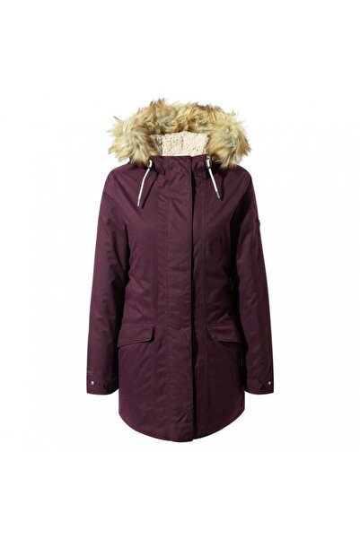 Craghoppers Inga Kadın Parka Ceket-bordo