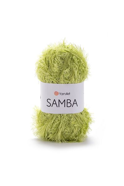 Yarnart Samba - Πλεκτό Χέρι Σχοινί Φιστίκι Πράσινο-35