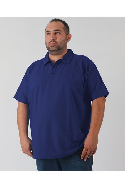 Crosswise Μπλουζάκι Rood Unisex Navy Blue Color Polo Collar T-shirt
