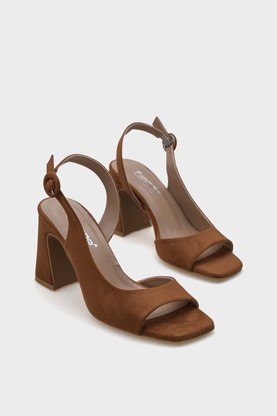 Capone Outfitters Дамски сандали с плосък връх и среден ток Clara