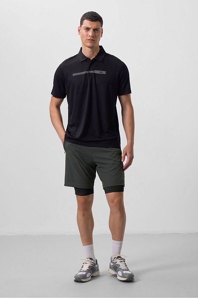 TOMMY LIFE Ανδρικό κολάν Khaki Thin Soft Standard Fit - 81287