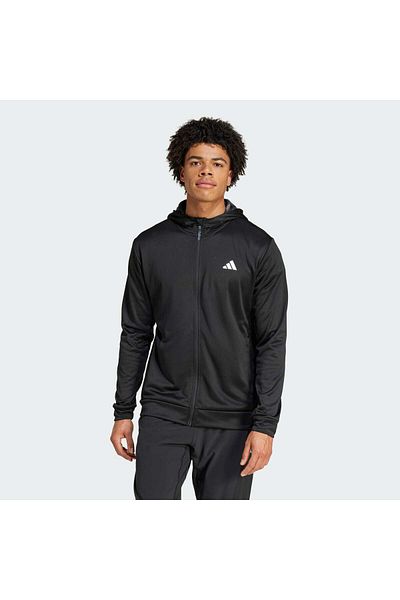 adidas Мъжко черно ежедневно яке Camo HD
