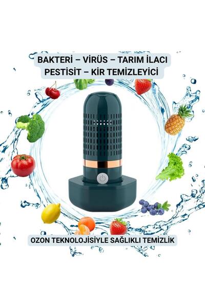 Polhammobile Polham Meyve ve Sebze Yıkama Dezenfekte Makinası, Bakteri, Virüs...