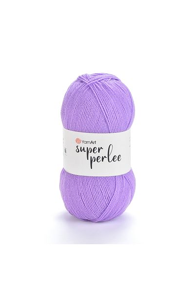 Yarnart Super Perlee - Πλεκτό Νήμα Λιλά-223