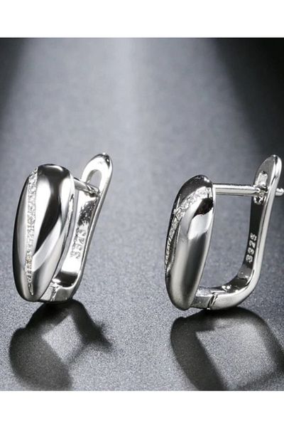 Kelan Cercei argint 925 cu cristale bob de grâu – elegant și delicat