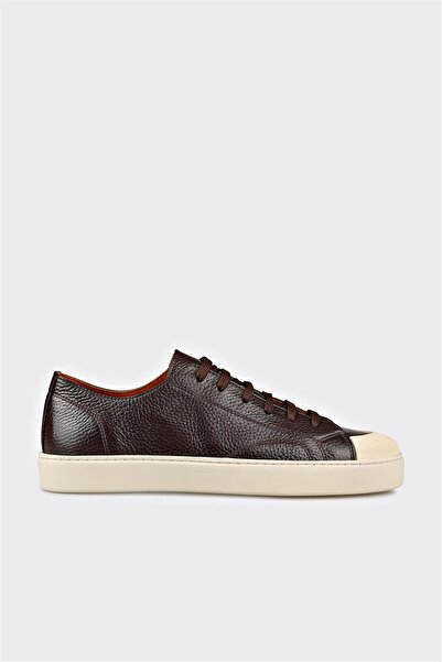 Elle Shoes Kahve Deri Erkek Spor Ayakkabı