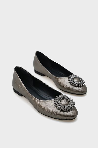 Capone Outfitters Balerini de damă cu cataramă rotundă de piatră