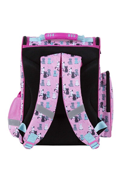 zola Ergonomic children's backpack, 3 compartments, mesh pocket, lightweight, waterproof, 37x27 cm