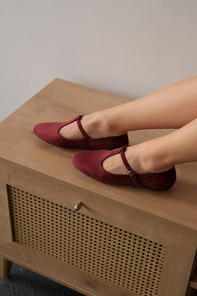 Capone Outfitters Balerini de damă Belinda cu cataramă