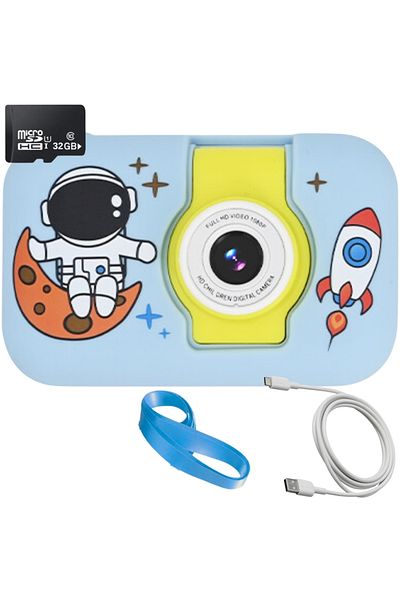 SMARTIC Camera, Instant Print, Full HD 1080p, 2.0”, 400mah, Games, Mp3, Memory Card Gift
