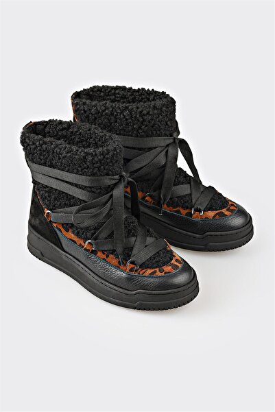 Elle Shoes Siyah Kadın Spor Bot