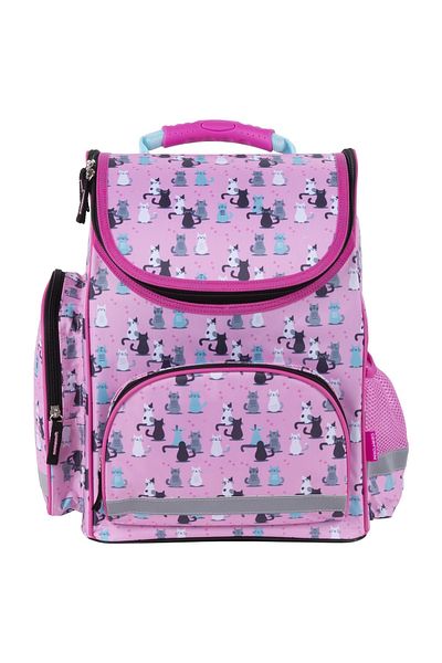 zola Ghiozdan ergonomic copii, 3 compartimente, buzunar plasa, usor, impermeabil, 37x27 cm