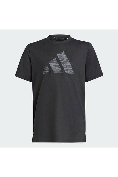 adidas Tricou pentru copii cu imprimeu Camo Essentials pentru antrenament