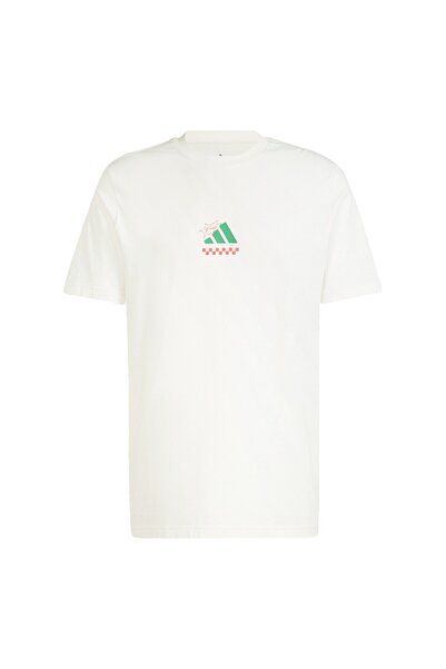 adidas Γραφικό μπλουζάκι Lounge Pizza