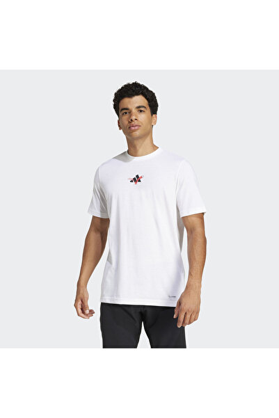 adidas Tennis Happy 3 Balls Graphic Tee