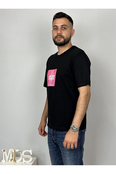 Jack & Jones Men's Logo Printed T-Shirt