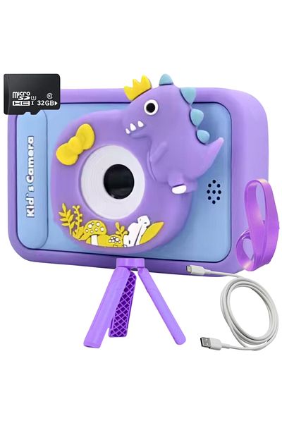 SMARTIC Camera, Instant Print, Full HD 1080p, 2.4”, 600mah, Games, Mp3, Memory Card Gift