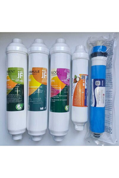 FİLTRE Kapalı Kasa 5li Membranlı Filtre Seti Jf