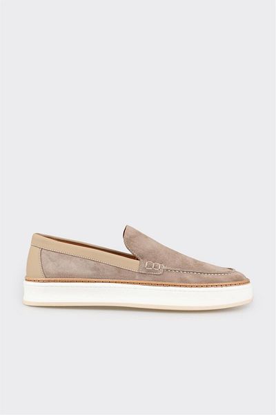Elle Shoes Mink Leather Men's Casual Shoes