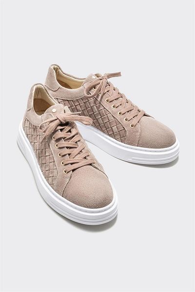 Elle Shoes Mink Leather Men's Sports Shoes