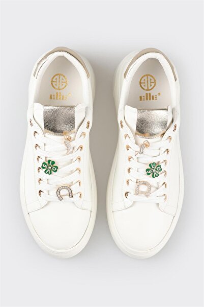 Elle Shoes Beyaz Kadın Spor Ayakkabı
