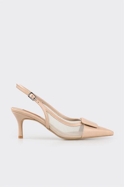 Elle Shoes Natural Women's Heeled Shoes