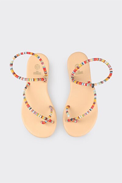 Elle Shoes Red Women's Sandals