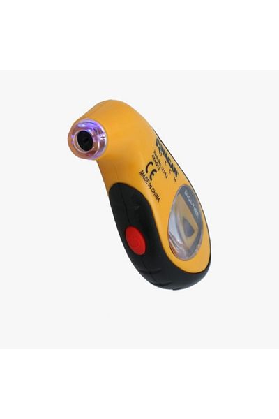 Wagan Digital Tire Gauge with LED Light Yellow and Black
