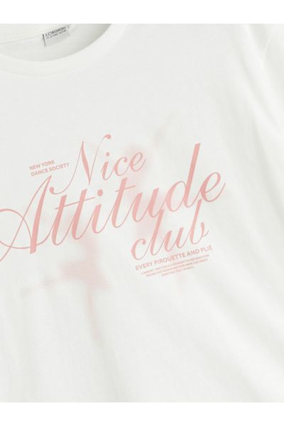 LC Waikiki Crew Neck Girl's T-Shirt