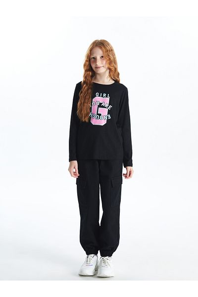 LC Waikiki Crew Neck Girl's T-Shirt