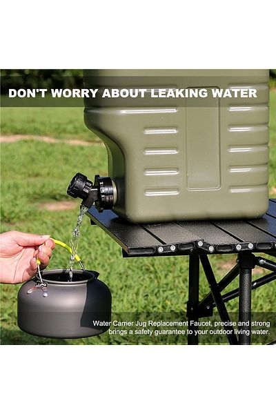 rexa 5-Gallon Water Jug Spigot, Compatible with Coleman