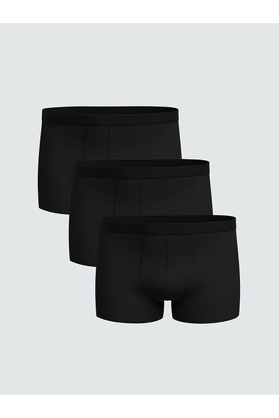 LC Waikiki Standard Fit Cotton Flexible Ανδρικό Boxer 3 τεμαχίων