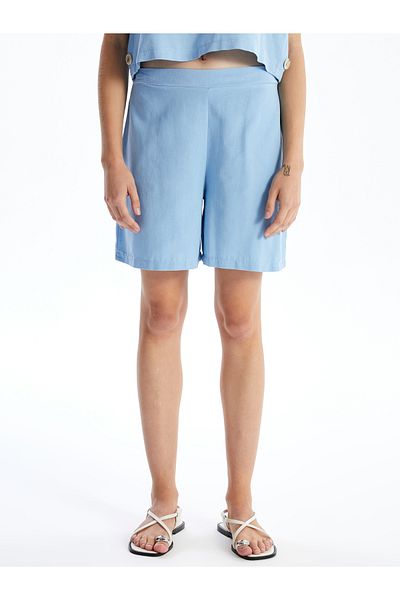 LC Waikiki Pantaloni scurți de damă cu talie elastică