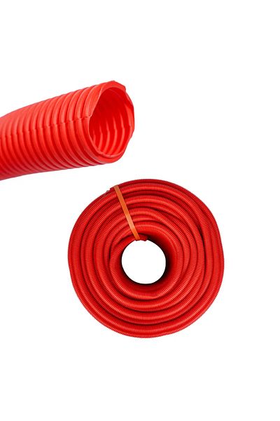 COBI SMART® Tub copex flexibil, diametru 20 mm, 100 m, ignifug, portocaliu, polietilena - COBI SMART®