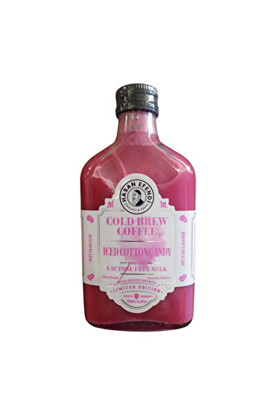 a gold hasan efendi cold brew coffee HASAN EFENDİ COLD BREW PAMUK ŞEKER 190 ML