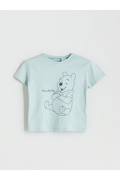 LC Waikiki Winnie the Pooh Printed Baby Boy T-Shirt and Shorts 2-Piece