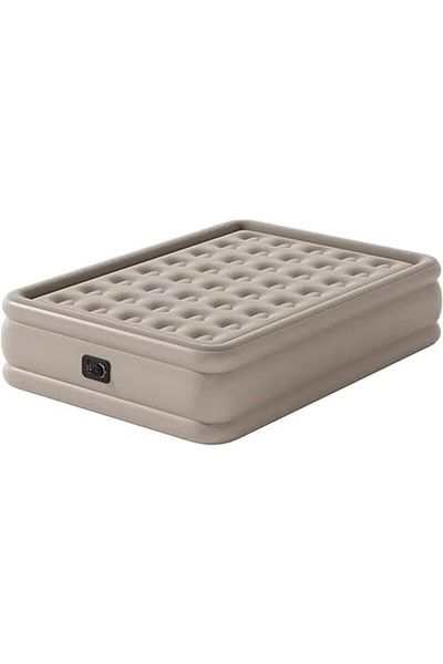 JUMBBLE Double Size Inflatable Air Bed Mattress with Built-In Pump - Foldable & Light Weight